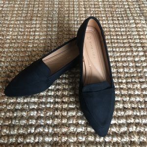 Olivia & Kate Black Flats - New